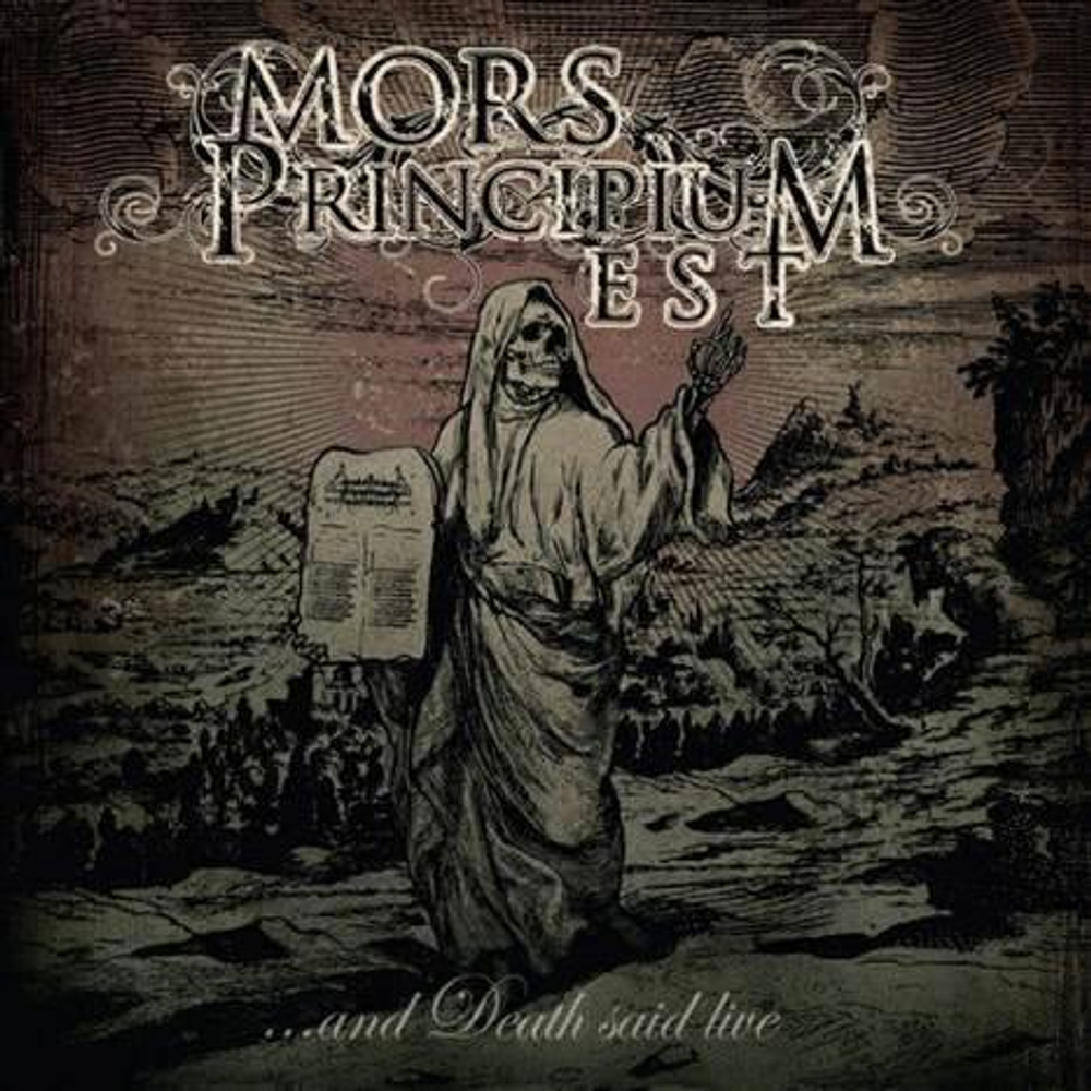 MORS PRINCIPIUM EST - ...And Death Said Live 2012, лицензионный музыкальный компакт диск