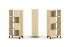 Style Project Набор стеллажа 2-х сторон., 4 яр. SN.NSD-421  754*400*1615