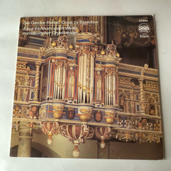 Винтажная виниловая пластинка LP Klaus Eichhorn, Die Gercke Herbst Orgel Zu Basedow Органная Музыка (ГДР 1978)