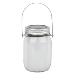 SL-GL14-JAR-3 ЭРА Садовый светильник на солнечной батарее, стекло, металл, прозрачный, 13,5 см | Садовые декоративные светильники