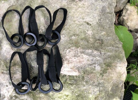 Комплект дополнительных колец с лямками (4 штуки)