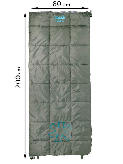 Мешок-одеяло спальный Norfin NATURAL COMFORT 250 L