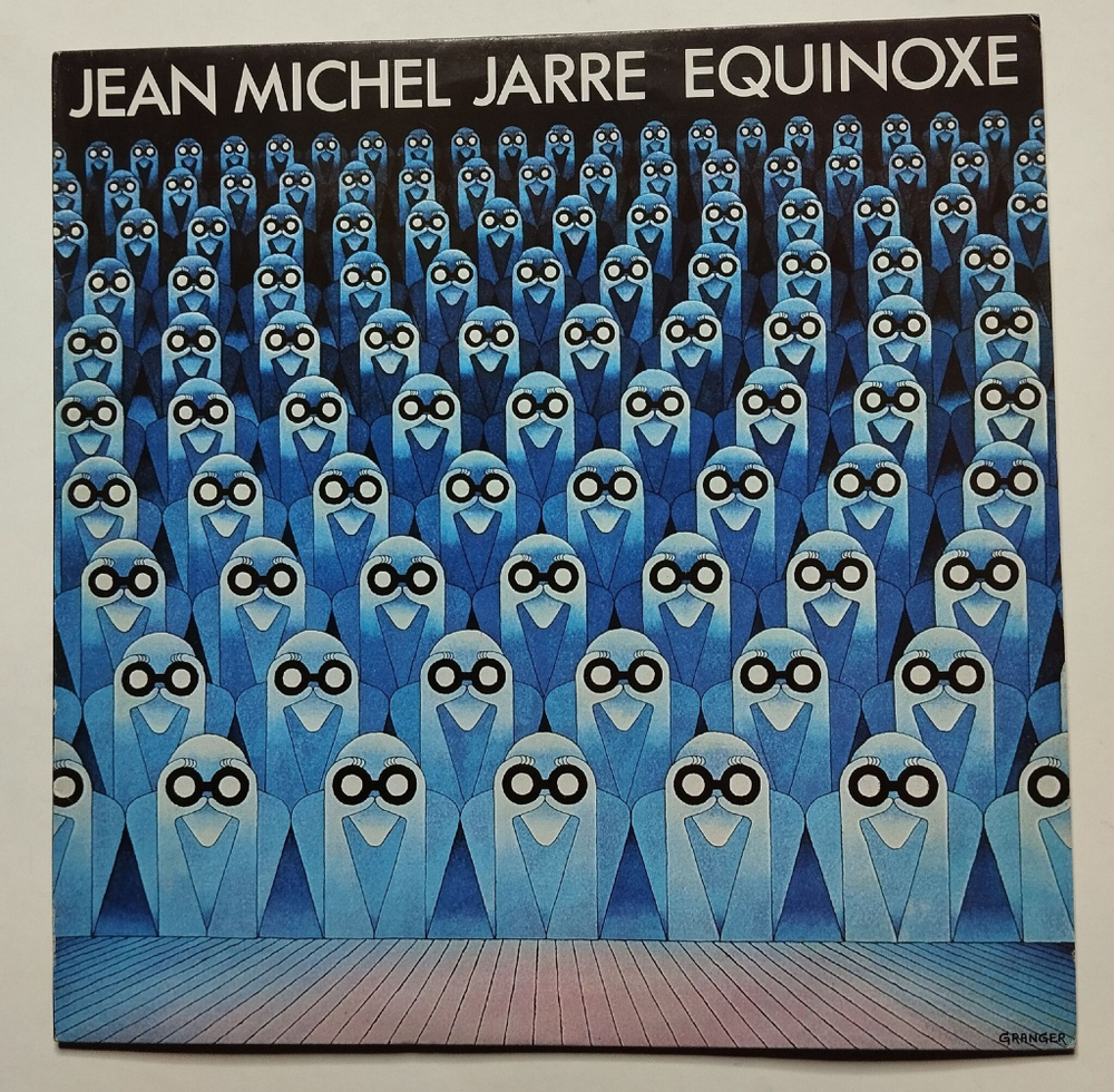Винтажная виниловая пластинка LP Jean Michel Jarre Equinoxe (Spain 1985)