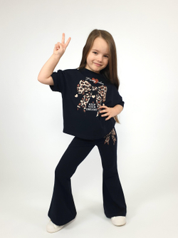 02-149-6 Комплект для девочки (джемпер+ брюки)