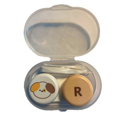 Футляр для хранения контактных линз Собачка