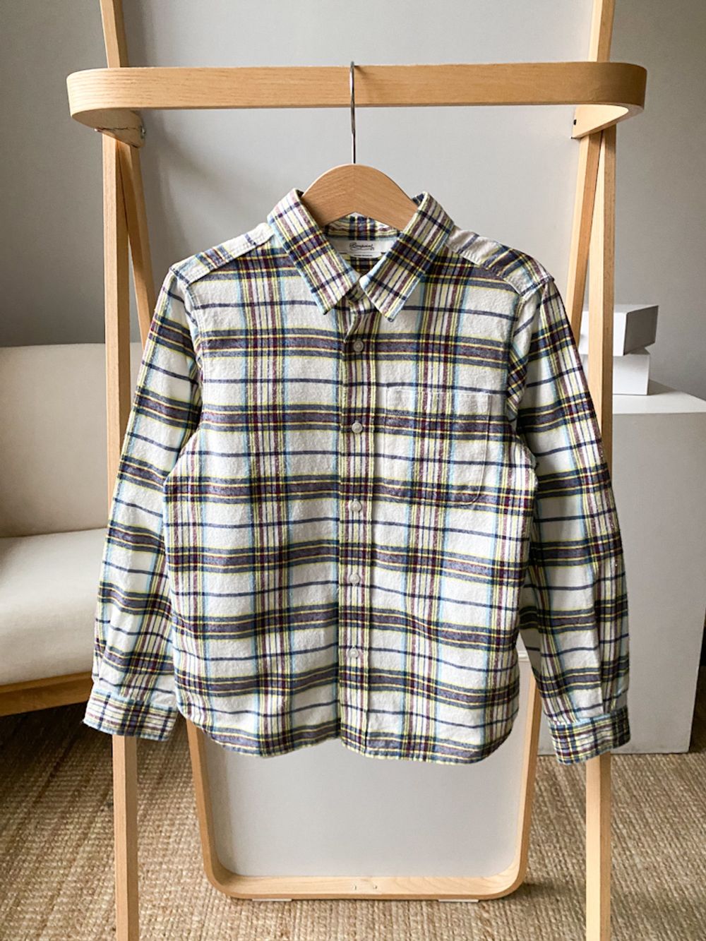 Хлопковая рубашка Bonpoint, 128