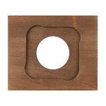 Рамка 1 постовая, скрытый монтаж, Шедель Форест, дерево, цвет винтаж BF7-610-18