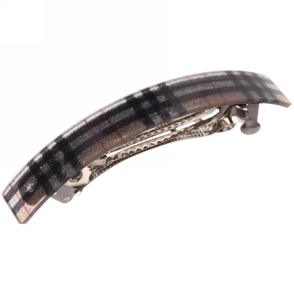 Заколка автомат «Women's style - Арья», 9*1см, микс 6 цветов