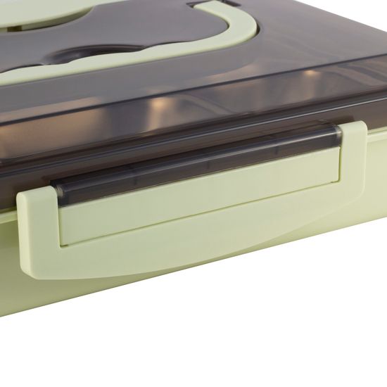 Ланч бокс 1000 мл. Kamille KM 2144 пластик, нержавеющая сталь