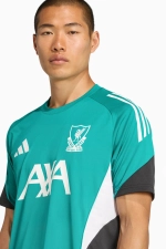 Футболка adidas Liverpool FC 25/26 Competition Training - бирюзовый