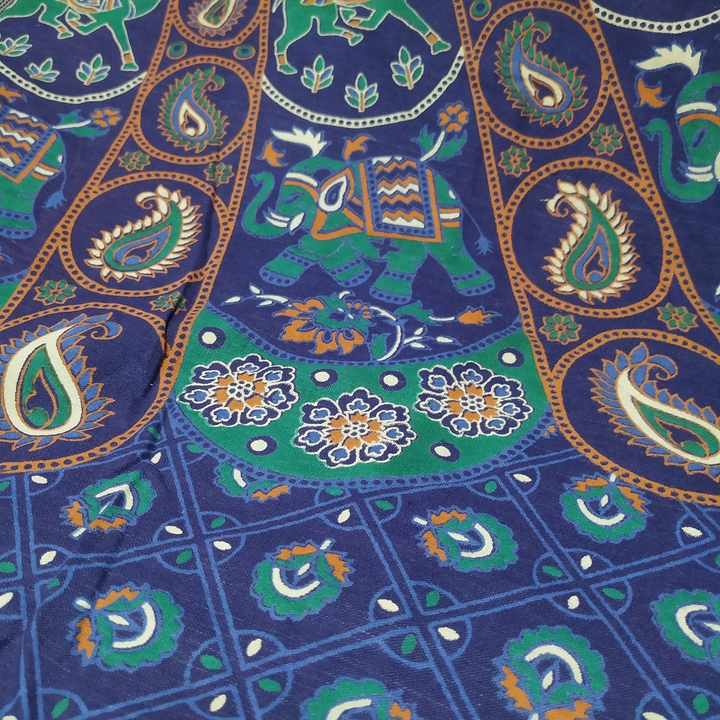 Скатерть, покрывало для пляжа Мандала, хлопок 100%, d = 190 см 184654