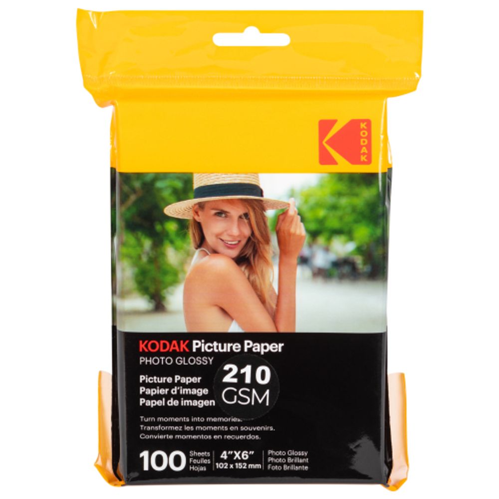 Фотобумага Kodak 668102 для струйной печати CC Paper 210 gsm 4x6 Glossy 100 листов | Kodak
