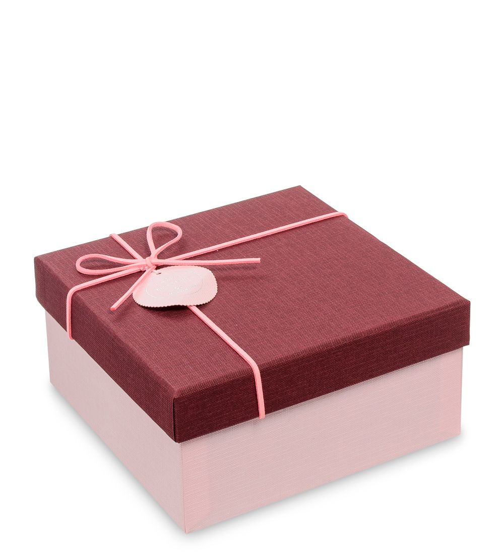 Packing Symphony WF-77/2-A Коробка «Квадрат» цв.роз./борд.
