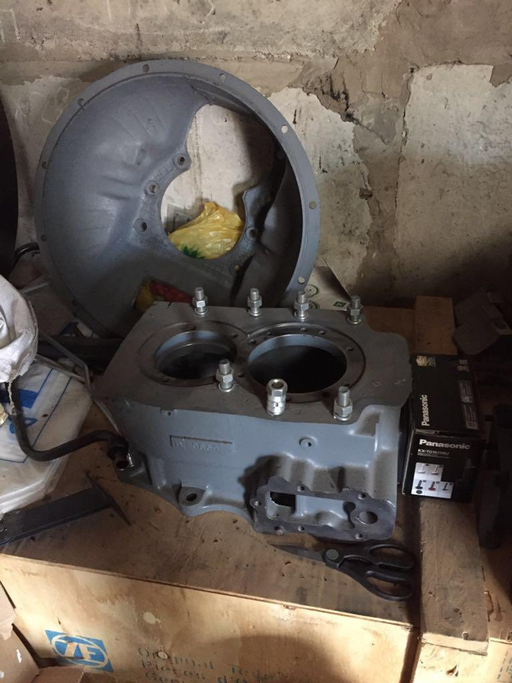 Комплект для установки двигателя ЯМЗ на а/м КАМАЗ с /КПП-152/