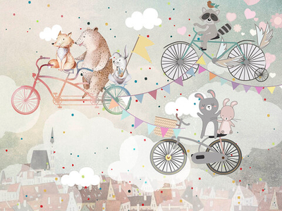 Дизайнерские обои Wall Street Felicita