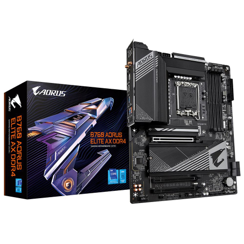 S-1700 Материнская плата Gigabyte B760 AORUS ELITE AX DDR4