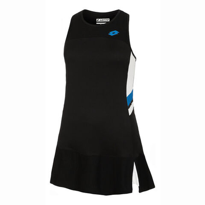 Женская теннисное платье Lotto Squadra III Dress Women - Black
