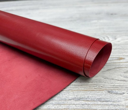 Quentin Hibiscus (0,9-1,1 мм), цв. Красный, натуральная кожа козы