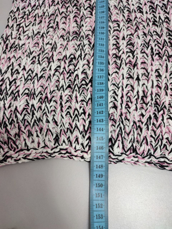 Шарф крупной вязки