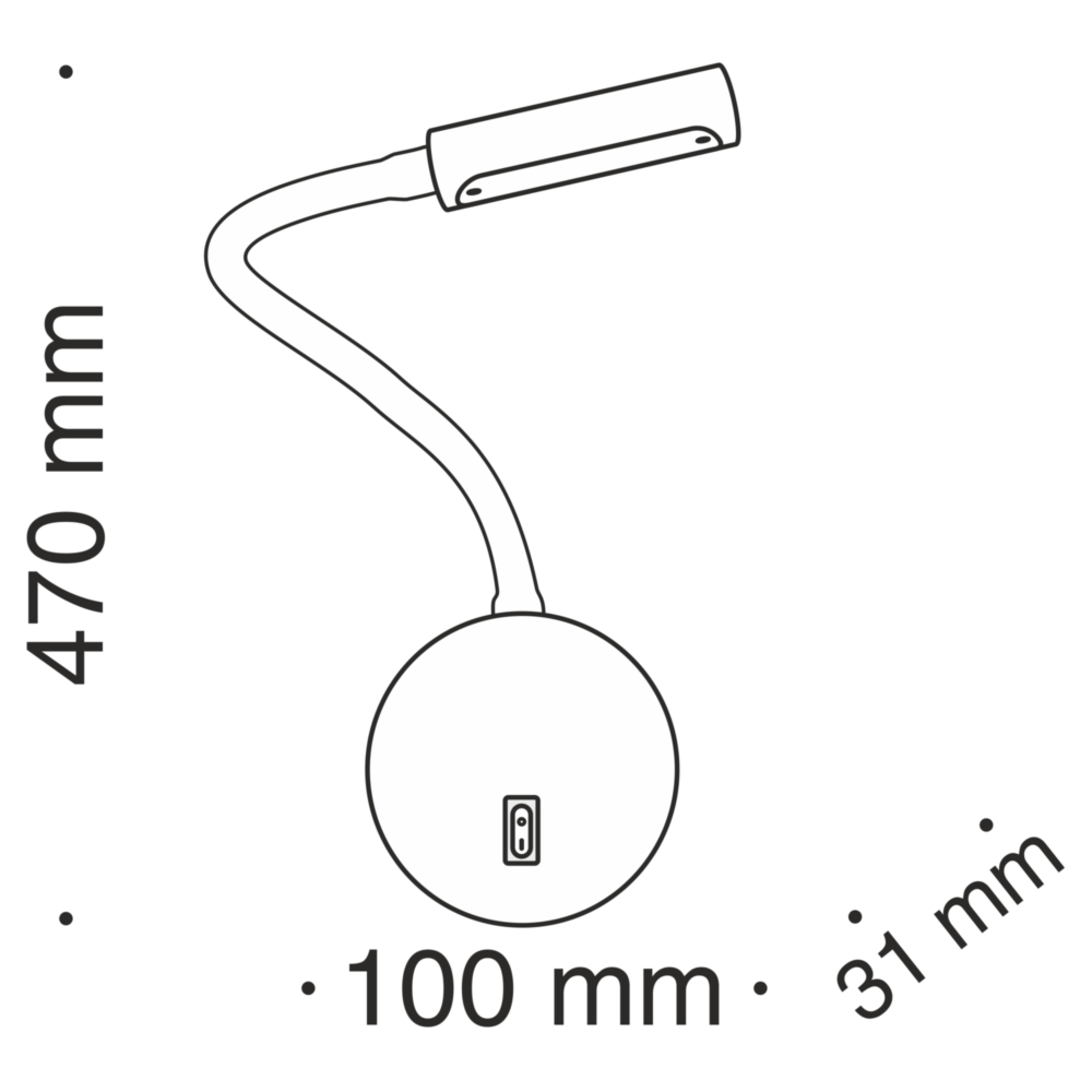 Бра Maytoni Stem C035WL-L3W