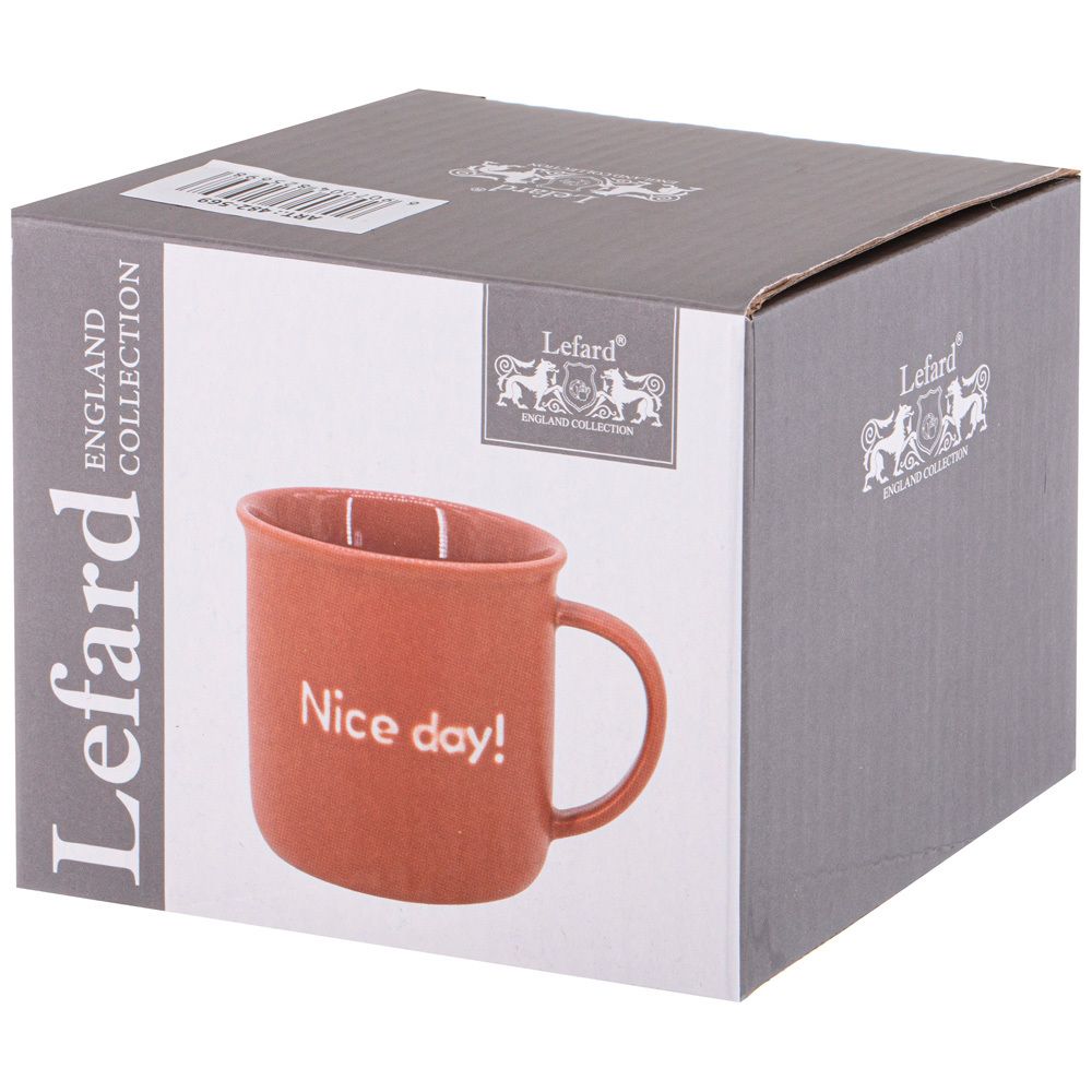 КРУЖКА "NICE DAY" 450 МЛ (КОР=36 ШТ) 13*10*9,6СМ