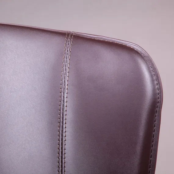 Полубарный стул Albert коричневая кожа