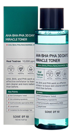 SOME BY MI Тонер для проблемной кожи лица AHA-BHA-PHA 30 Days Miracle Toner,30 мл