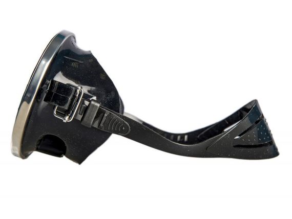 Маска Saeko СССР черный силикон стальная оправа