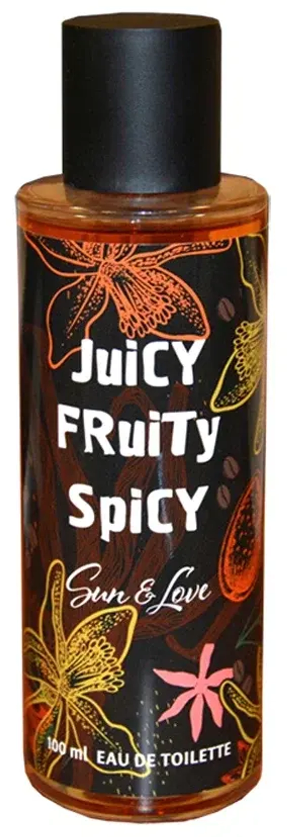 Туалетная вода для женщин "JuiCY FRuiTy SpiCY SUN & LOVE" 100мл Россия