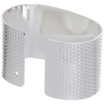 Набор колец для салфеток 6шт «Ампир» 5,5*3см, серебро