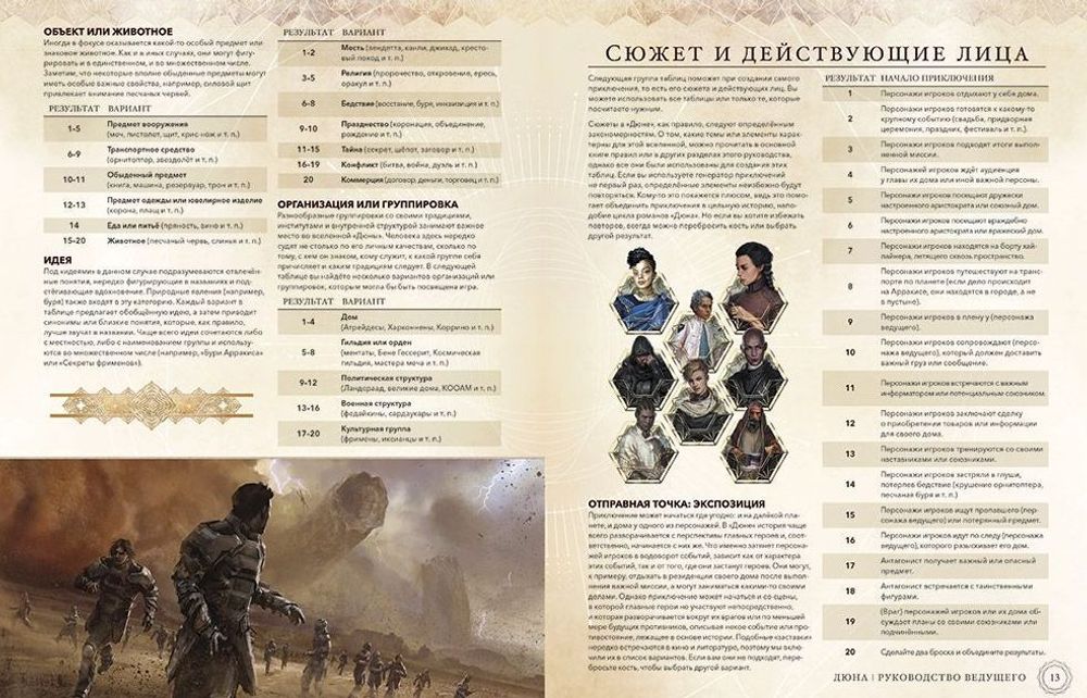 Дюна: Приключения в Империи: Руководство ведущего