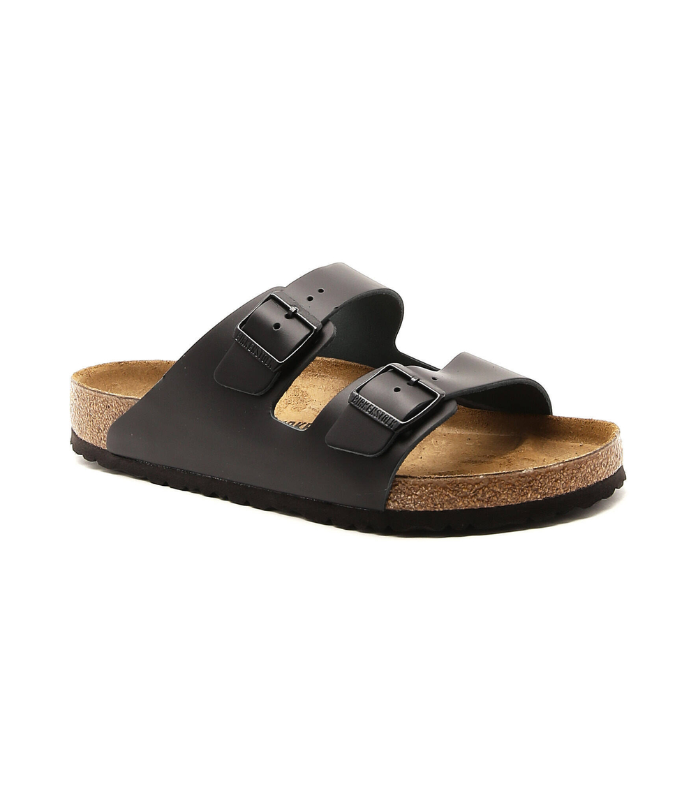 Кожаные шлепанцы arizona Birkenstock - черный(51191)