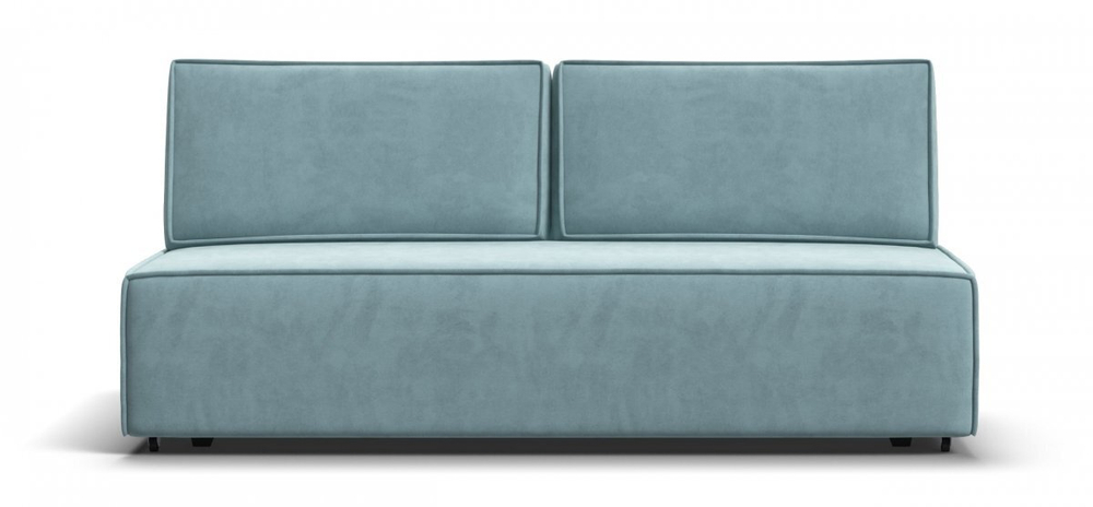 Диван Норд мини Велюр Монолит аква