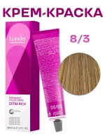 LONDA COLOR Стойкая крем-краска 8/3