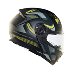 Шлем интеграл Royal Enfield, цвет - черно-желтый матовый, размер - L (600 мм), арт. RRGHEP000582 (HESS22014MATT BLACK & YELLOW)