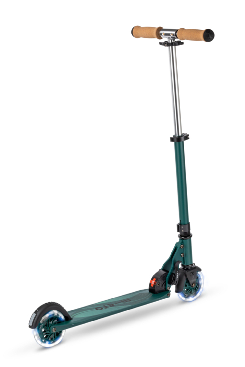 Самокат Micro Sprite ECO LED зелёный