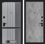 Входная дверь Лабиринт SKYLAB - 24 Бетон светлый