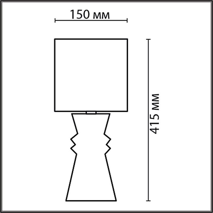 Настольная лампа Lumion Moderni Segi 8131/1T