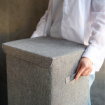 Корзина для белья с тремя съёмными мешками