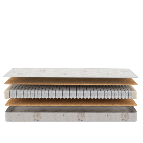 Матрас детский Teenager, пружинный, выше средней жесткости 80х190