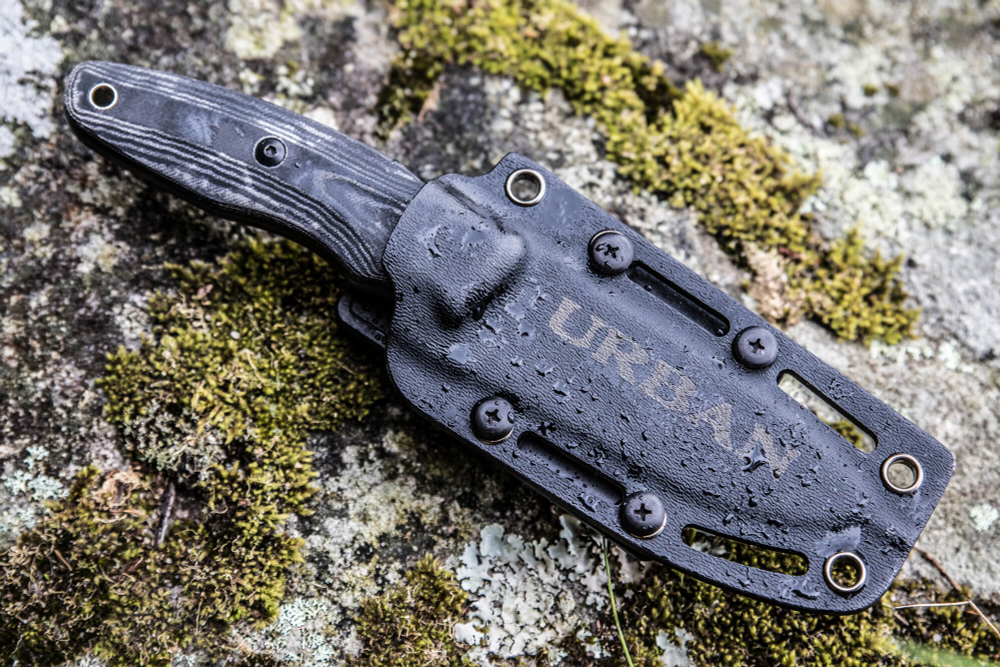 Туристический нож Urban D2 DarkStoneWash G-10