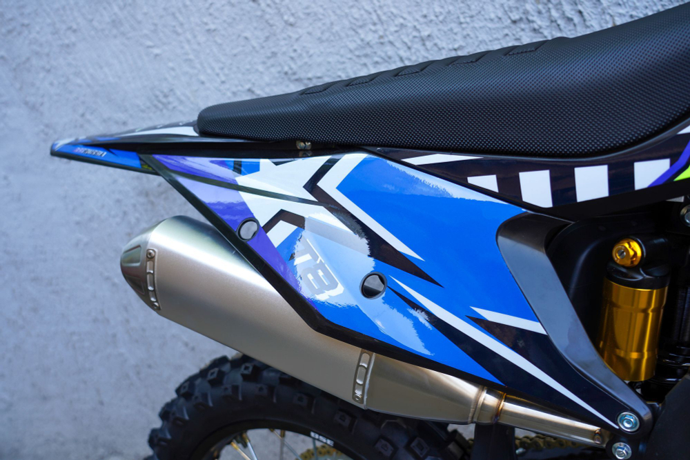 Мотоцикл Кросс BSE T8 Blue Twister