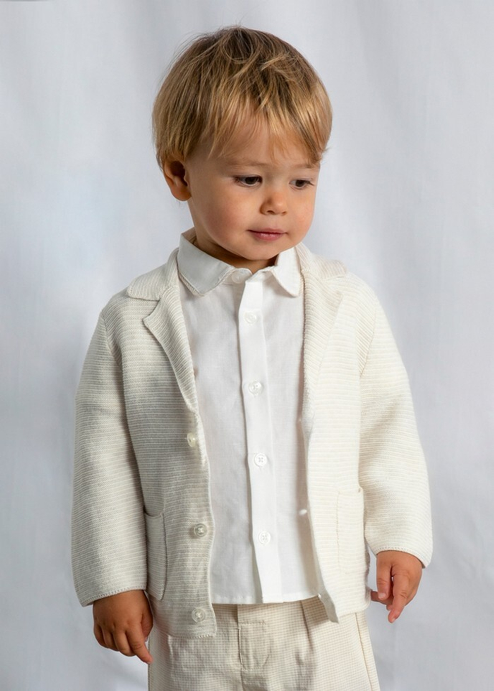 трикотажный пиджак