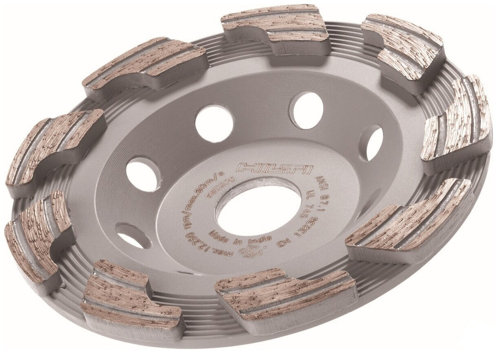 Чашка алмазная шлифовальная универсальная P DG-CW  125х22.2 мм HILTI 2238266