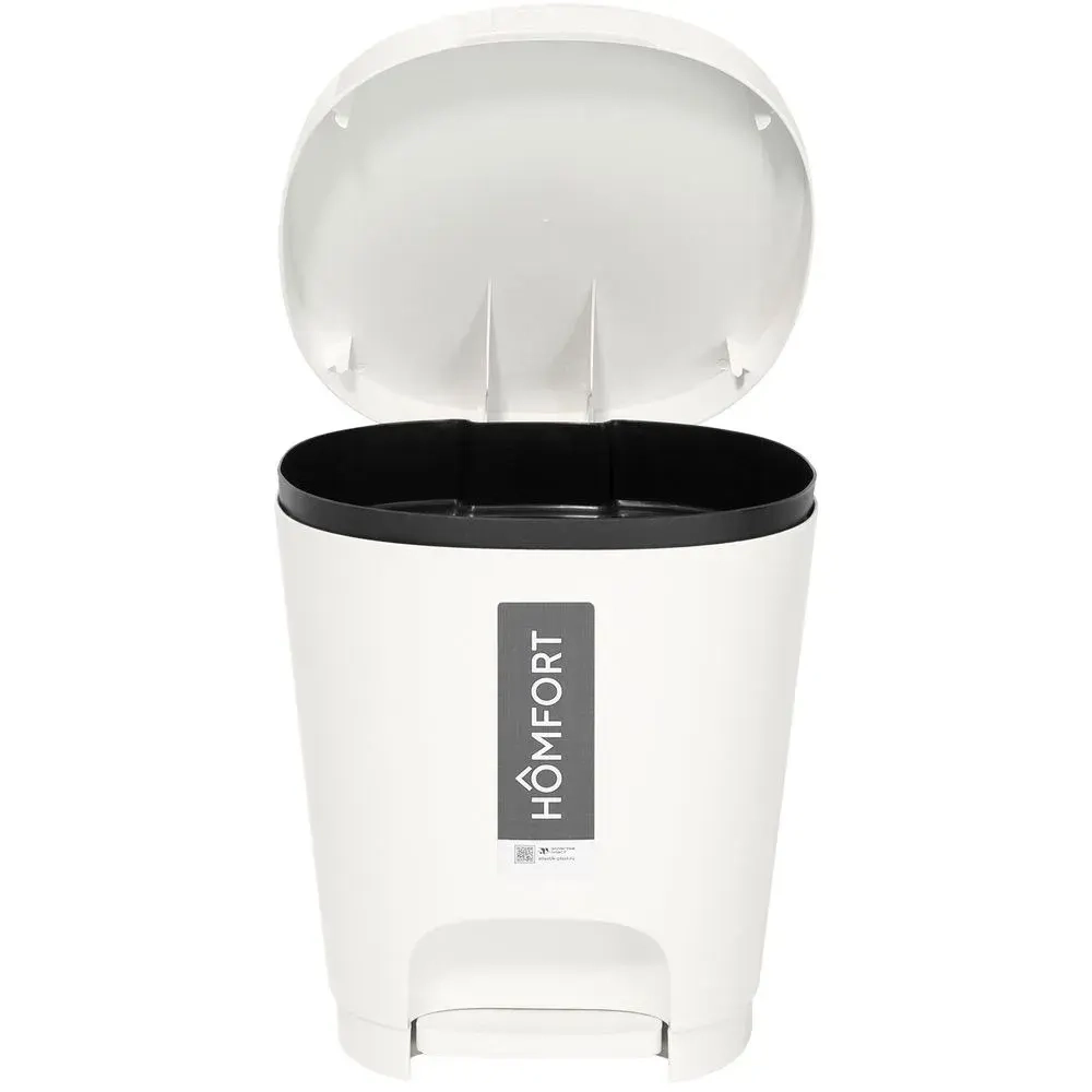 Контейнер для мусора YUTO 8л белый 250х292мм