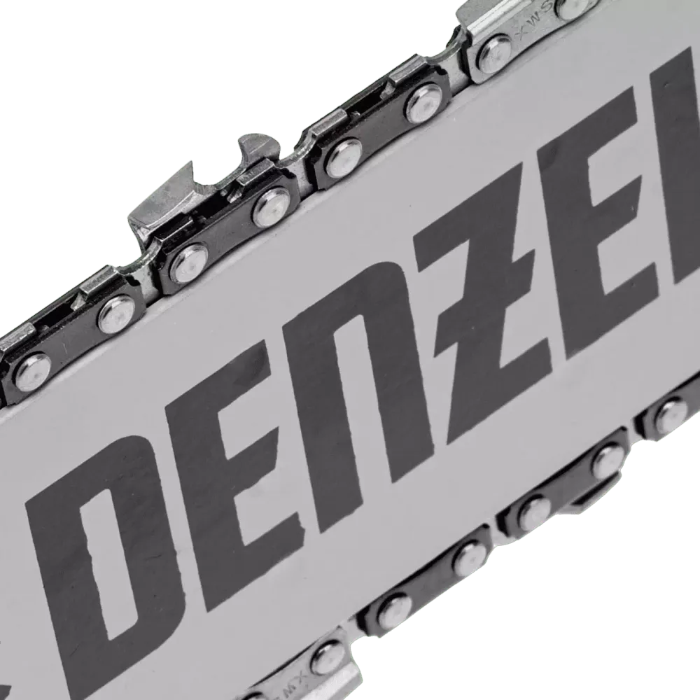 Пила цепная бензиновая DGS-4516, шина 40 см, 45 см3, 3 л.с, шаг 3/8, паз 1.3 мм, 57 звеньев Denzel, 95230