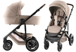 Детская коляска 3 в 1 Britax Roemer Smile 5Z Style и автокресло Baby-Safe Core Space Black Teak