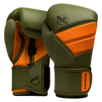 Боксёрские перчатки Hayabusa T3 GREEN/ORANGE