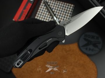 Складной нож KERSHAW Bareknuckle 7777BLKSW c клинком из стали CPM-20CV, рукоять алюминий
