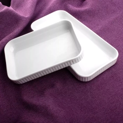 Блюдо сервировочное 24х12см Pillivuyt Plisse-Toulouse белое